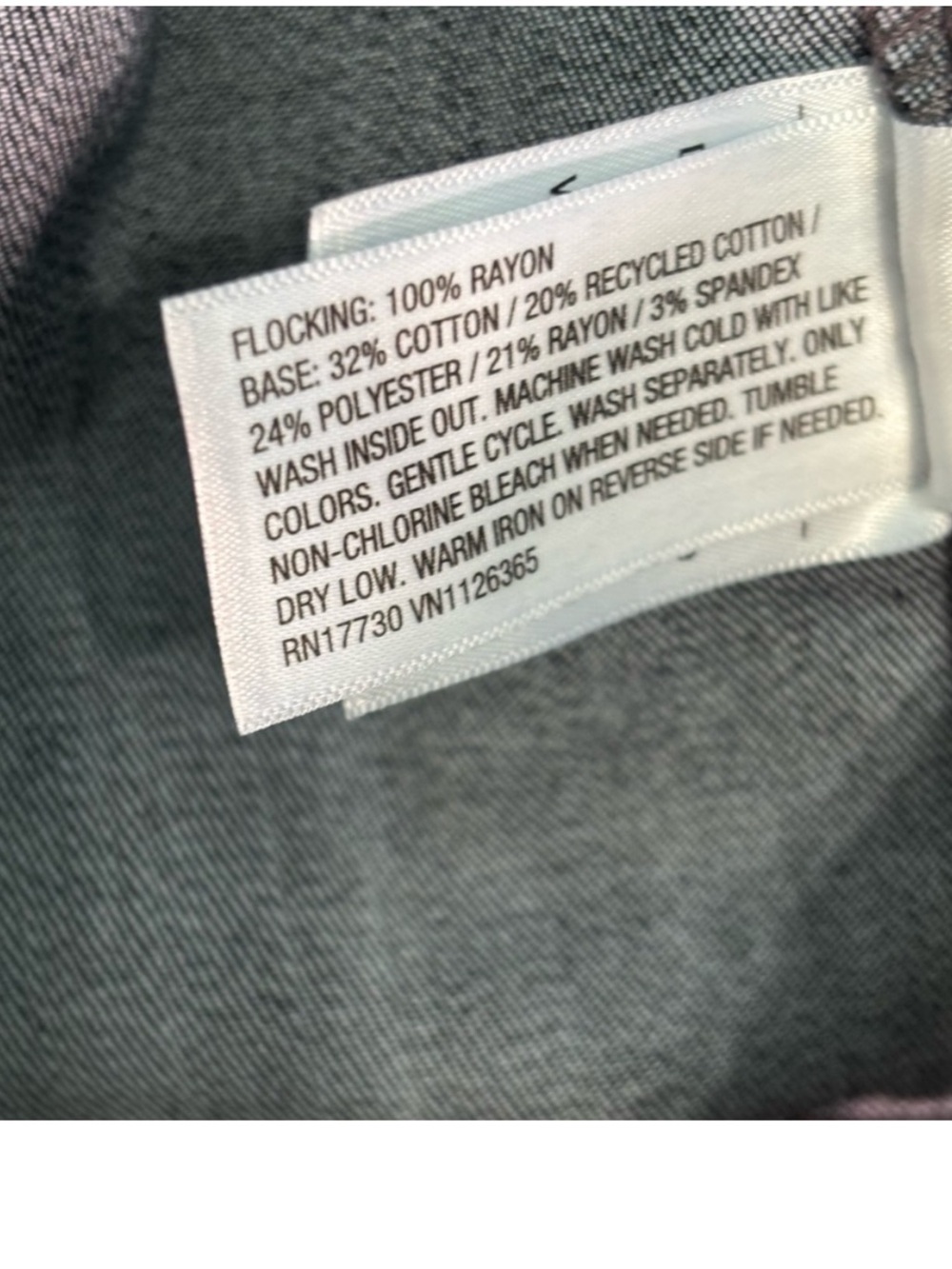 Denim Jacket Flocked by Universal Thread Classic Style - Picture 8 of 8